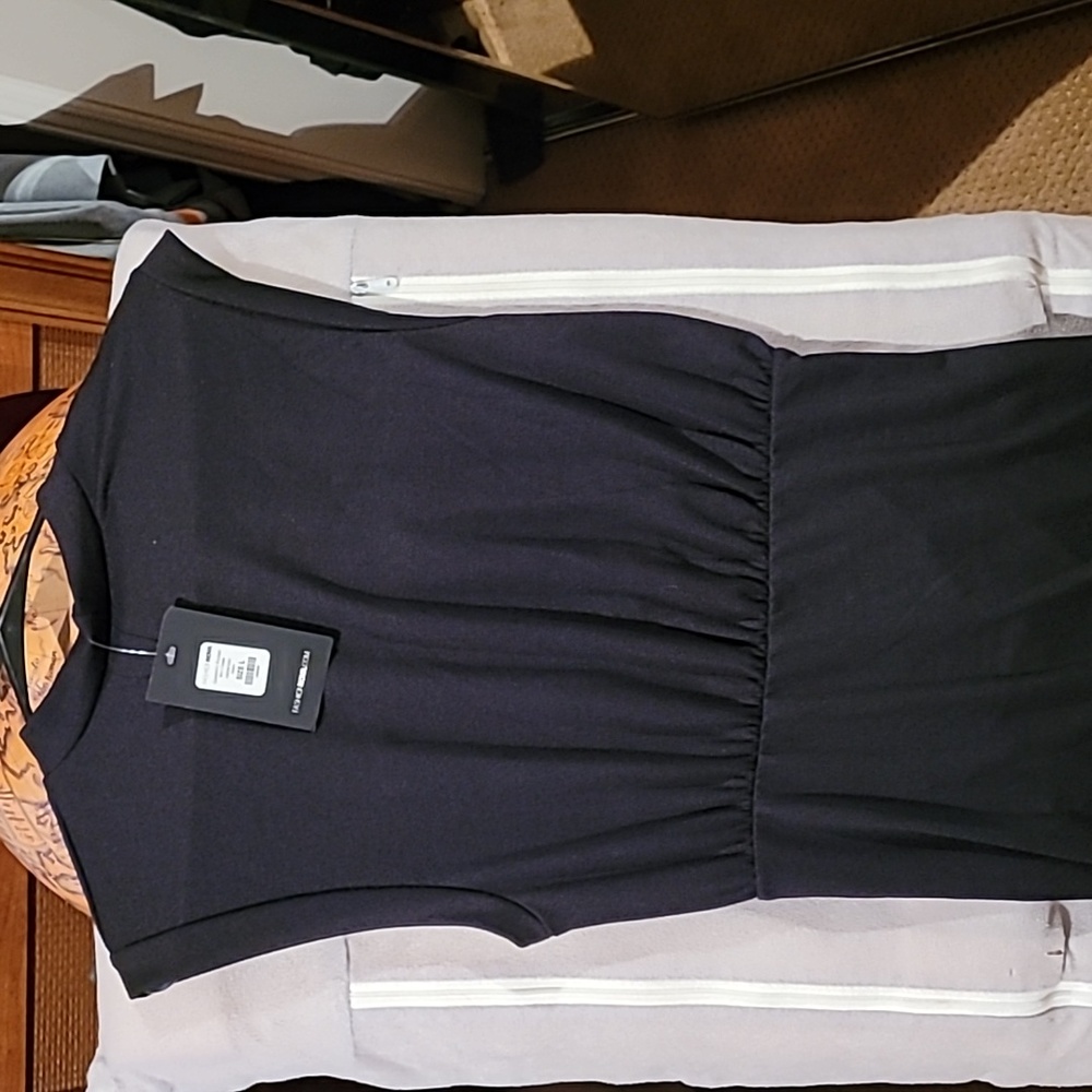 Quarantini Riched Mini Dress - Picture 2 of 4